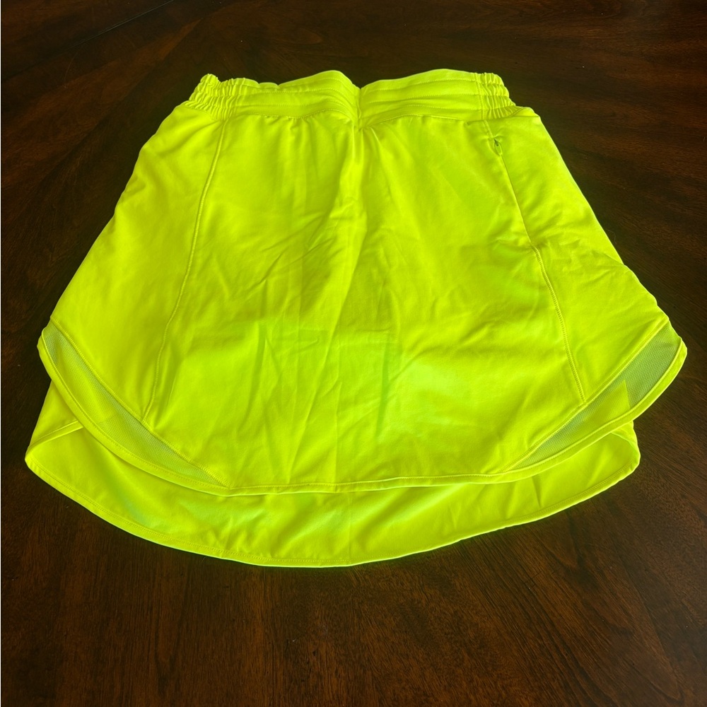 Bright Yellow Lululemon skirt